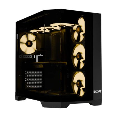 Boost Enclosure Elite Series X100 with 7 ARGB Fans