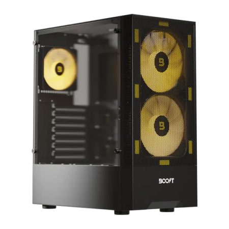Boost Enclosure Pro Series P100 with 3 ARGB Fans