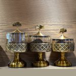 Elegant-Gold-Finished-Decorative-Glass-Jar-Set-–-3-Piece-Set-Price-in-Pakistan