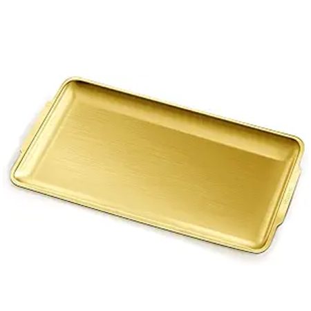 GOLDEN TRAY RECTANGLE 16 CM
