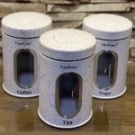 HAUSROLAND 3 PCS STORAGE CANISTER SET
