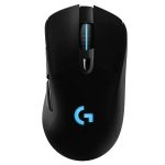 Logitech G703 LIGHTSPEED Wireless Gaming Mouse with HERO 25K Sensor, LIGHTSYNC RGB, POWERPLAY Compatible  910-005641