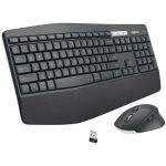 Logitech MK850 Performance Wireless Keyboard and Mouse Combo 920-010568 English/Arabic Black