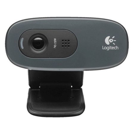 Logitech C270 HD Webcam Basic HD 720p Video Calling Mono Noice-Reducing Mic