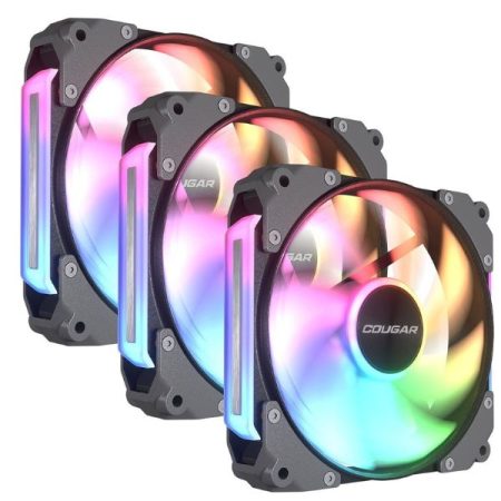 Cougar APOLAR 120 ARGB Forward Blade Fan Triple Pack Cooling Fan (3MAPR12A3.0001)