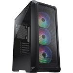 COUGAR Archon 2 Mesh RGB ATX Mid Tower PC Case – Black   (385CC50.0001)