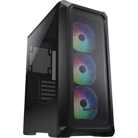 COUGAR Archon 2 Mesh RGB ATX Mid Tower PC Case – Black   (385CC50.0001)