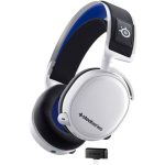 SteelSeries Arctis 7P+ Wireless Gaming Headset 7P Plus - PlayStation 5, PlayStation 4, PC, Android, Switch - 61471 - White