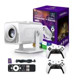 HCS350 Max 4K Android 11 Gaming Projector 2GB+16GB with Wireless Gamepad