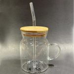 ICE TEA GLASS WITH HANLDE 400ML