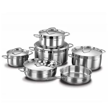 KORKMAZ ALFA XL Cookware Set 11 Pcs