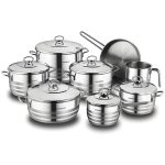 KORKMAZ ASTRA GRANDE Cookware Set 14 Pcs