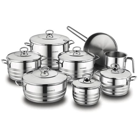 KORKMAZ ASTRA GRANDE Cookware Set 14 Pcs