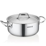 KORKMAZ Low Casserole 40 x 20 cm (Satin) “Proline Gastro”