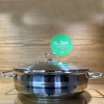 KORKMAZ MEGA Extra Low Casserole 32 x 9 cm ,7.5 Liters