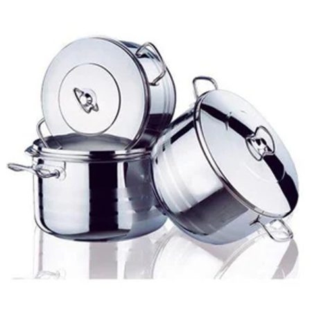 KORKMAZ MEGA PLUS Cookware Set 6 Pcs (26 / 28 / 32 cm)