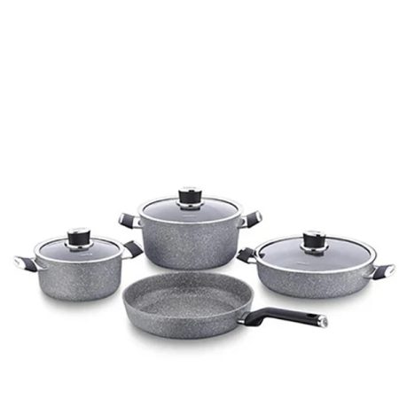 KORKMAZ PALMA Cookware Set 7 Pcs