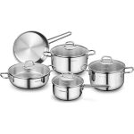 KORKMAZ PERLA Cookware Set 9 Pcs