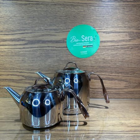 KORKMAZ ROSANNA Turkish Tea Pot Set Bronze