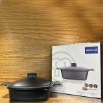 KORKMAZ-Square-Cast-Iron-Casserole-26-x-26-x-7-cm-“Casterra”-Price-in-Pakistan