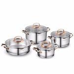 Korkmaz Rosanna 8 Piece Cookware Set