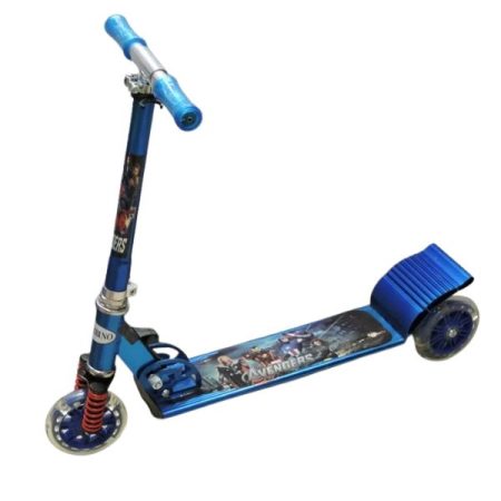 High Quality Almunium Spiderman Kids Scooty For 3-15 Years Kids