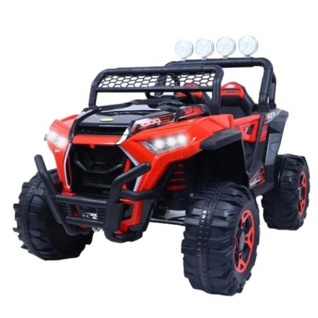 Road King Rechargeable Battery Operated Ride on Car Jeep for Kids Baby with R/C Children Car Age 2 to 12 Years