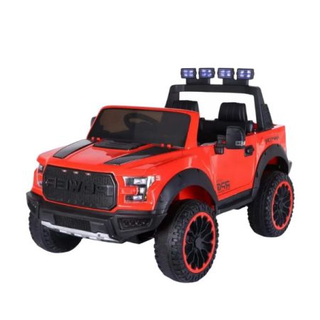 Kids Ride on Raptor Power Car Dala Electric Off-Road Car Remote-Controlled – 2-Seater Side Handle Drive
