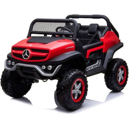 Official Licensed Mercedes-Benz Electric Ride-on Vehicle Car Truck for Kids Battery Powered Toy with Remote Control 24V 2-Seater