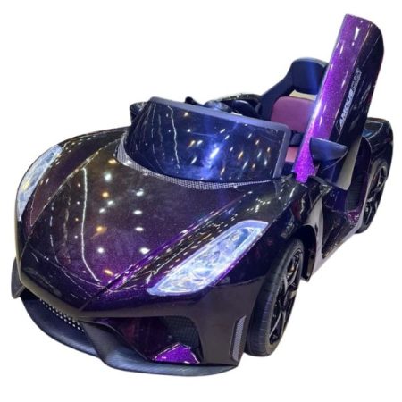 Ferrari Electric Ride On Car With Remote Control Metallic Color