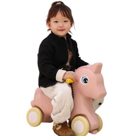 Rocking Horse Children’s Riding Baby Yo-Yo Car 2 in 1 Baby First Birthday Gift Rocking Horse