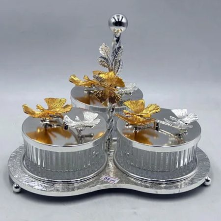 SILVER3 PCS PARTITION JAR