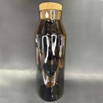 Smooth Glass Cork Bottle