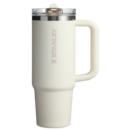 THE QUENCHER PROTOUR FLIP STRAW TUMBLER | 40 OZ Cream