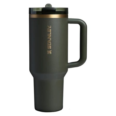 THE QUENCHER PROTOUR FLIP STRAW TUMBLER | 40 OZ Cypress