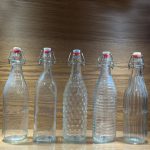 Transparent Crip Glass Bottles 1000 ML