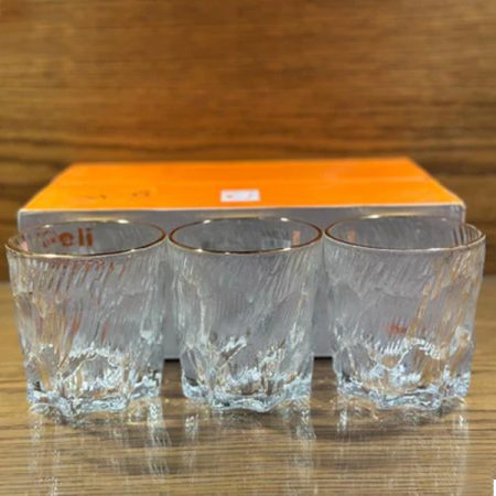 Transparent Golden Line Glasses