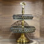 Two-Tier-Decorative-Dessert-Stand-with-Gold-Detailing-Price-in-Pakistan