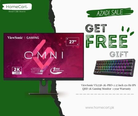 ViewSonic VX2758-2K-PRO-2 27 inch 170 Hz IPS QHD 2K Gaming Monitor