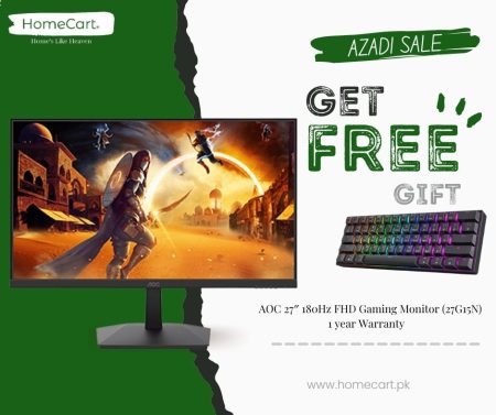 AOC 27" 180Hz FHD Gaming Monitor (27G15N)