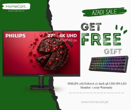 PHILIPS 27E1N1800A 27-inch 4K UHD IPS LED Monitor